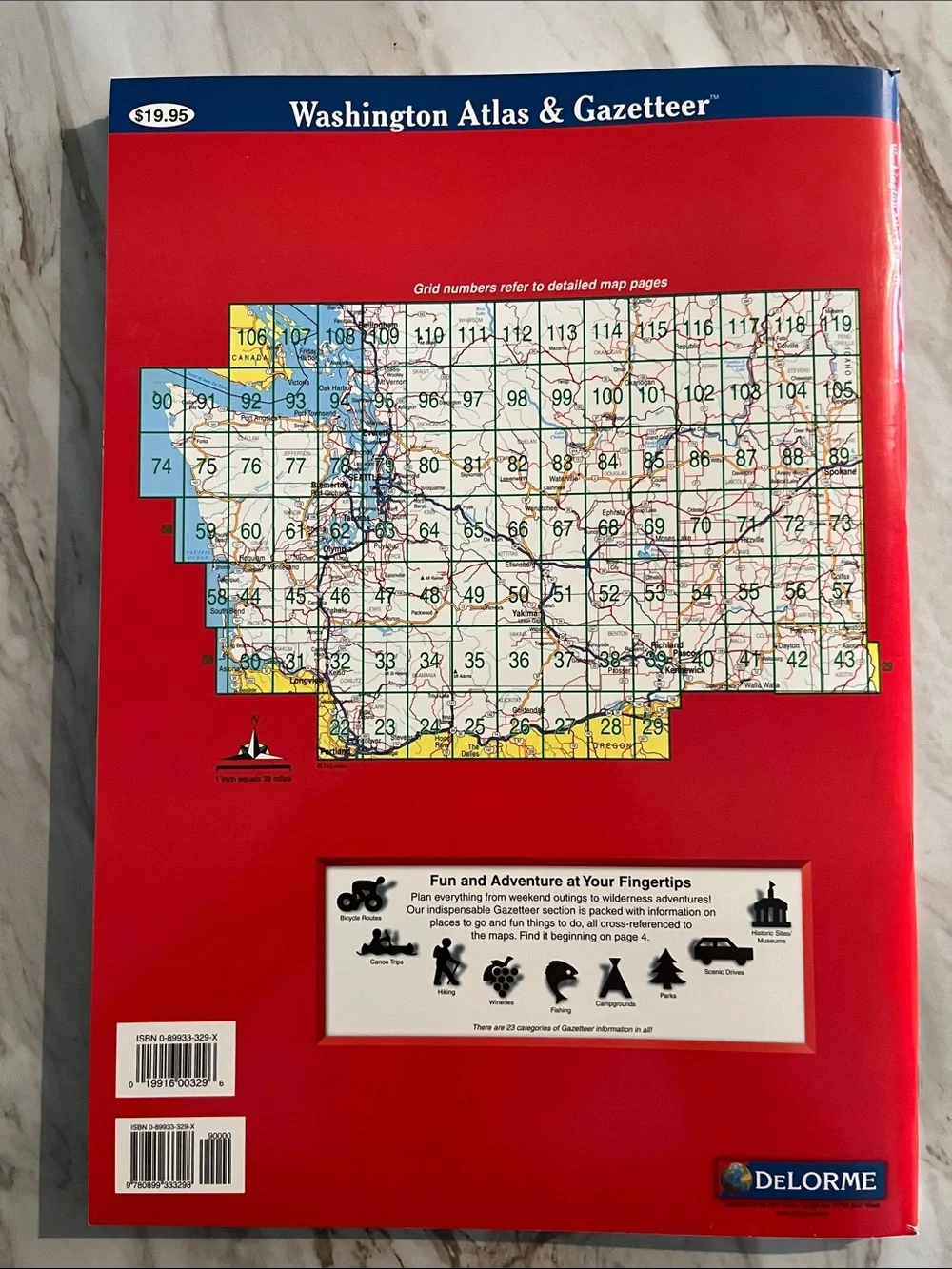 DeLorme Washington Atlas & Gazetteer